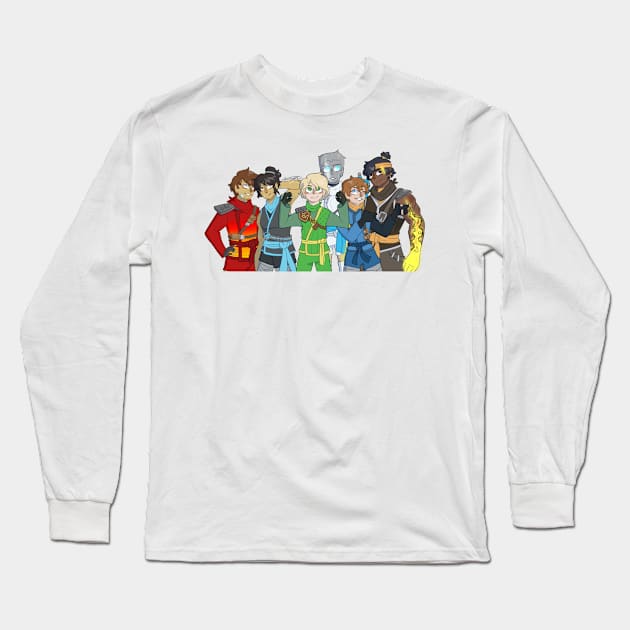 Ninjago gang Long Sleeve T-Shirt by Grasboompje